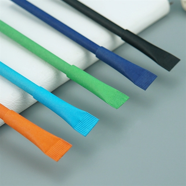 Kraft Paper Barrel Writing Pen - Kraft Paper Barrel Writing Pen - Image 3 of 5