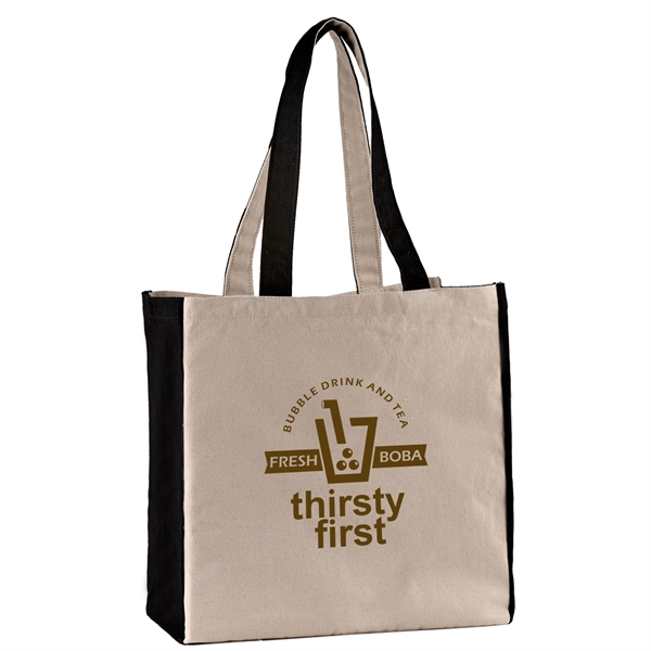 10 oz. Cotton Canvas Tote Bag - Eugene - 10 oz. Cotton Canvas Tote Bag - Eugene - Image 2 of 3