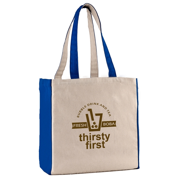 10 oz. Cotton Canvas Tote Bag - Eugene - 10 oz. Cotton Canvas Tote Bag - Eugene - Image 3 of 3