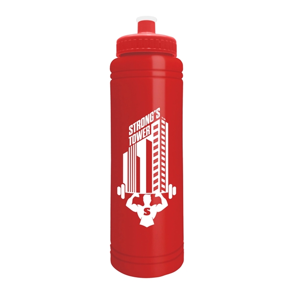 Slim line - 25 oz. Water Bottle with Push-pull lid - Slim line - 25 oz. Water Bottle with Push-pull lid - Image 11 of 26