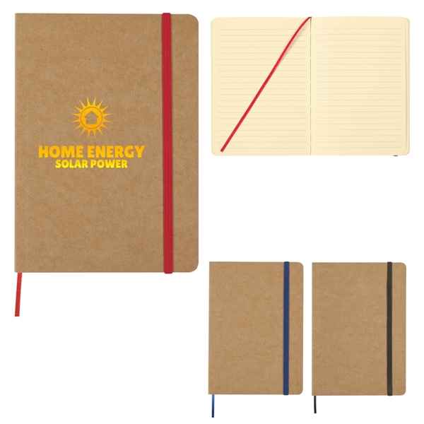 Eco-Inspired Strap Notebook - Eco-Inspired Strap Notebook - Image 0 of 10