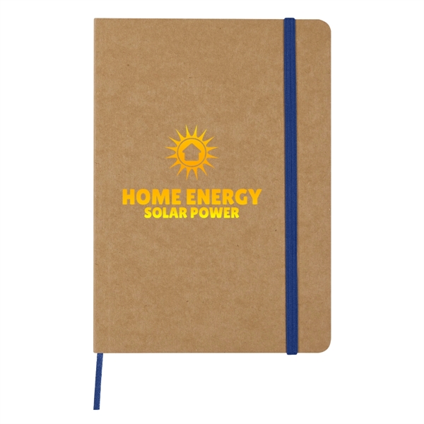 Eco-Inspired Strap Notebook - Eco-Inspired Strap Notebook - Image 5 of 10