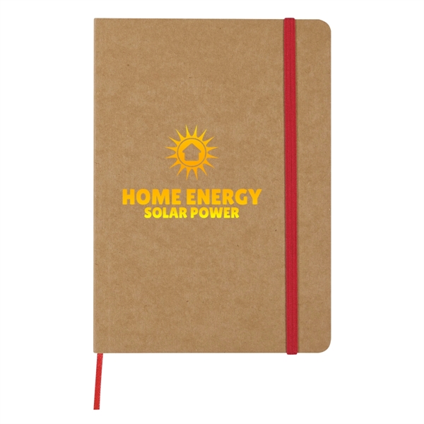 Eco-Inspired Strap Notebook - Eco-Inspired Strap Notebook - Image 6 of 10