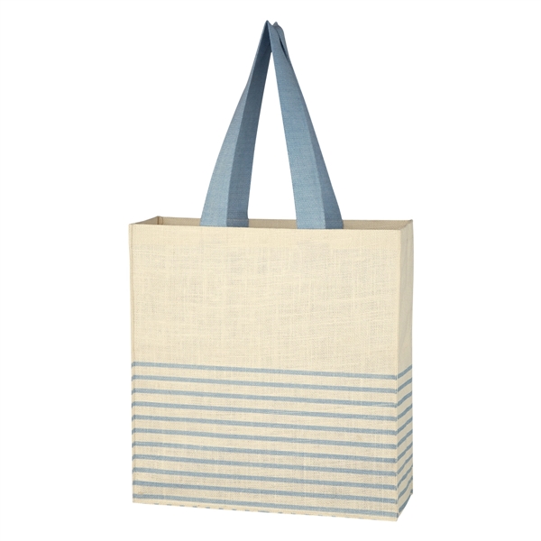 Dash Jute Tote Bag - Dash Jute Tote Bag - Image 3 of 11