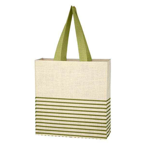 Dash Jute Tote Bag - Dash Jute Tote Bag - Image 6 of 11