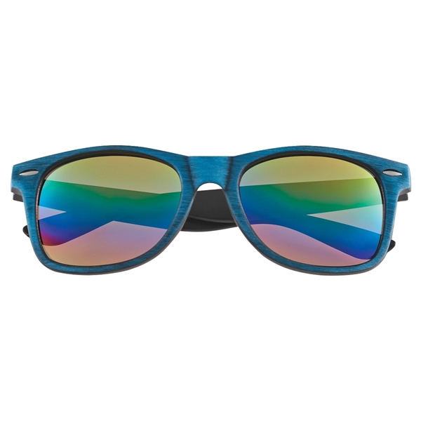 Woodtone Mirrored Malibu Sunglasses - Woodtone Mirrored Malibu Sunglasses - Image 2 of 10