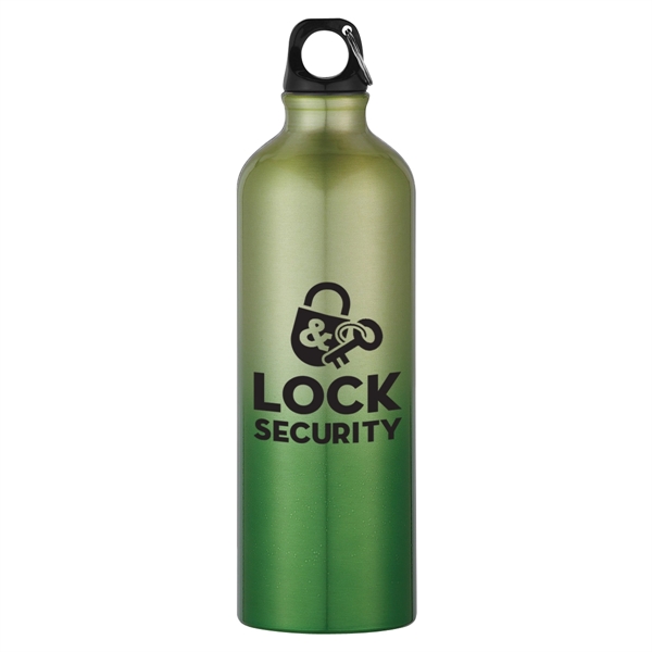 25 Oz. Aluminum Gradient Bike Bottle - 25 Oz. Aluminum Gradient Bike Bottle - Image 6 of 7