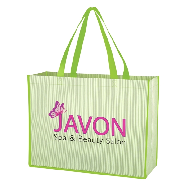 Matte Laminated Non-Woven Bahama Tote Bag - Matte Laminated Non-Woven Bahama Tote Bag - Image 3 of 11