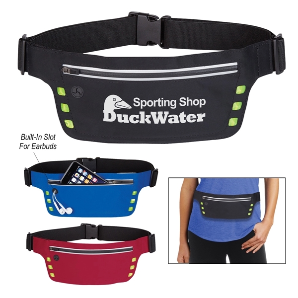 Running Belt With Safety Strip And Lights - Running Belt With Safety Strip And Lights - Image 0 of 5