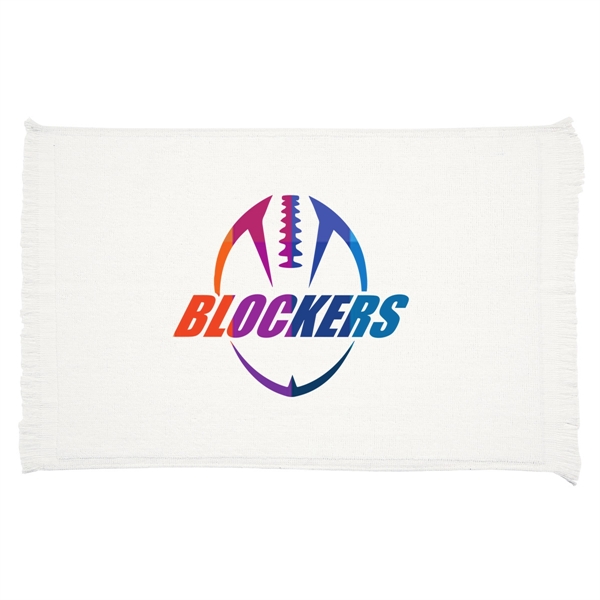 Fringed Rally Towel - Fringed Rally Towel - Image 2 of 3