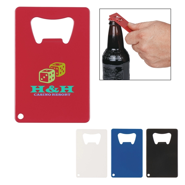 Credit Card Shaped Bottle Opener - Credit Card Shaped Bottle Opener - Image 0 of 17