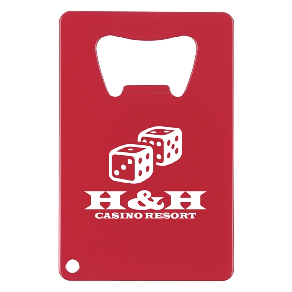Credit Card Shaped Bottle Opener - Credit Card Shaped Bottle Opener - Image 9 of 17