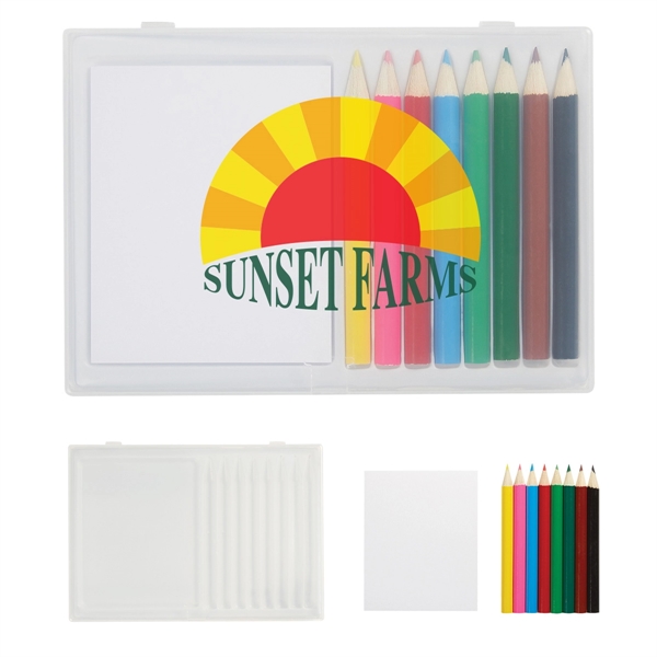 8-Piece Colored Pencil Art Set In Case - 8-Piece Colored Pencil Art Set In Case - Image 0 of 5