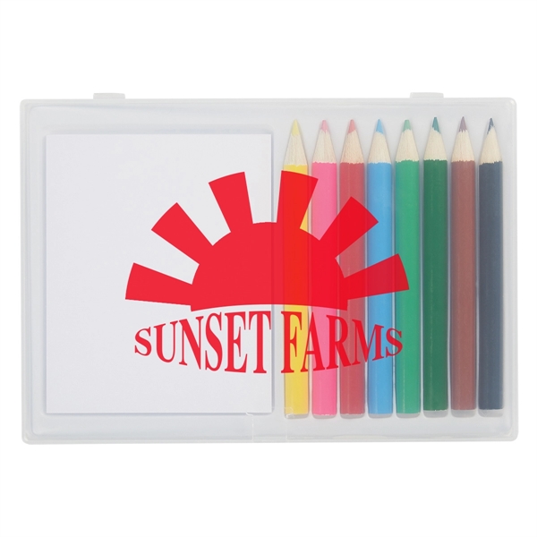 8-Piece Colored Pencil Art Set In Case - 8-Piece Colored Pencil Art Set In Case - Image 2 of 5