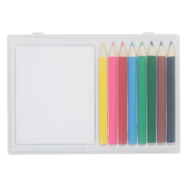 8-Piece Colored Pencil Art Set In Case - 8-Piece Colored Pencil Art Set In Case - Image 4 of 5