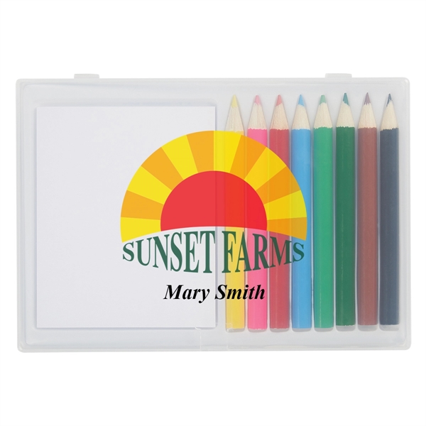 8-Piece Colored Pencil Art Set In Case - 8-Piece Colored Pencil Art Set In Case - Image 5 of 5