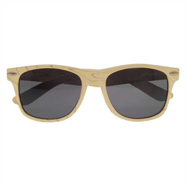 Designer Collection Woodtone Malibu Sunglasses - Designer Collection Woodtone Malibu Sunglasses - Image 3 of 19
