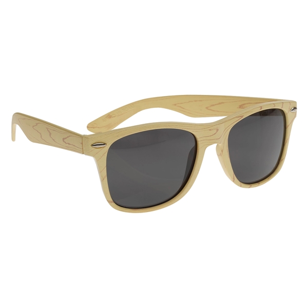 Designer Collection Woodtone Malibu Sunglasses - Designer Collection Woodtone Malibu Sunglasses - Image 4 of 19