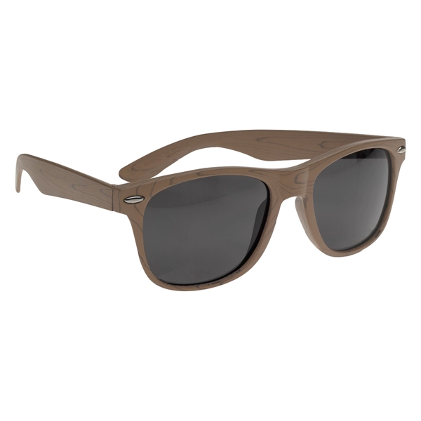 Designer Collection Woodtone Malibu Sunglasses - Designer Collection Woodtone Malibu Sunglasses - Image 5 of 19