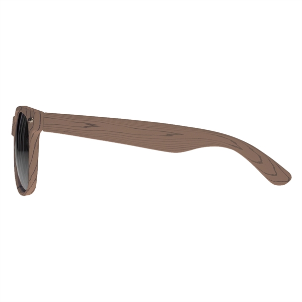 Designer Collection Woodtone Malibu Sunglasses - Designer Collection Woodtone Malibu Sunglasses - Image 7 of 19