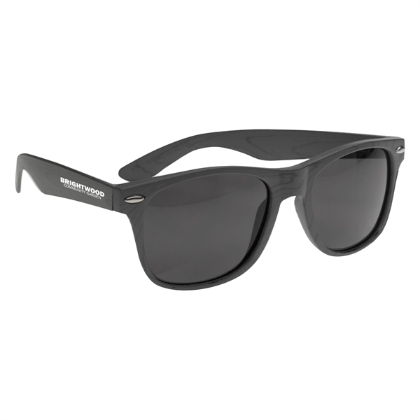 Designer Collection Woodtone Malibu Sunglasses - Designer Collection Woodtone Malibu Sunglasses - Image 9 of 19