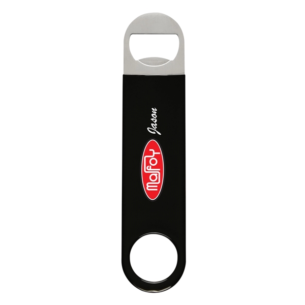 Large Vinyl Coated Stainless Steel Bottle Opener - Large Vinyl Coated Stainless Steel Bottle Opener - Image 3 of 15