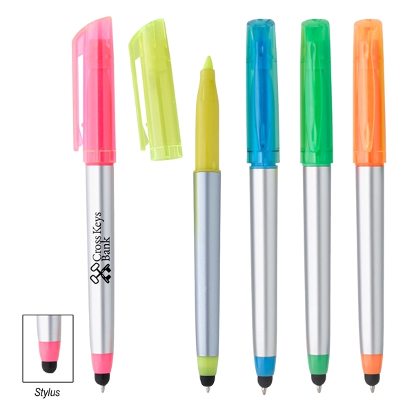 Trilogy Highlighter Stylus Pen - Trilogy Highlighter Stylus Pen - Image 0 of 11