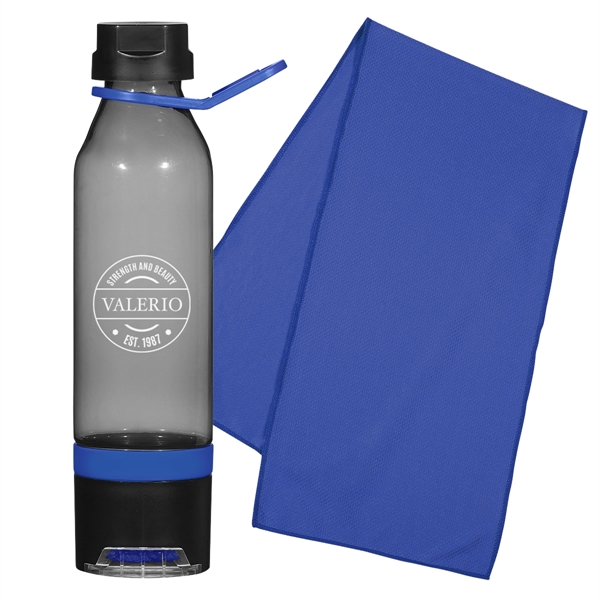 22 Oz. Energy Sports Bottle With Phone Holder and Cooling... - 22 Oz. Energy Sports Bottle With Phone Holder and Cooling... - Image 1 of 15