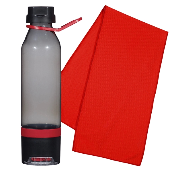 22 Oz. Energy Sports Bottle With Phone Holder and Cooling... - 22 Oz. Energy Sports Bottle With Phone Holder and Cooling... - Image 6 of 15