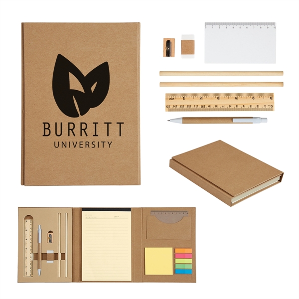 Eco-Inspired Tri-Fold Stationery Set - Eco-Inspired Tri-Fold Stationery Set - Image 0 of 5