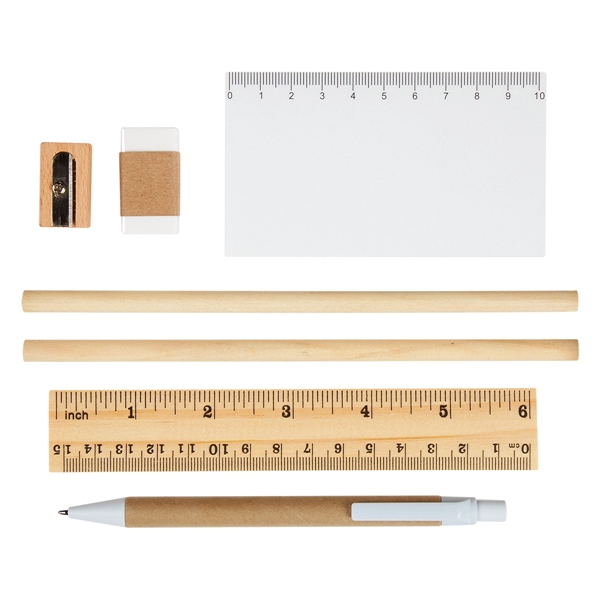 Eco-Inspired Tri-Fold Stationery Set - Eco-Inspired Tri-Fold Stationery Set - Image 2 of 5