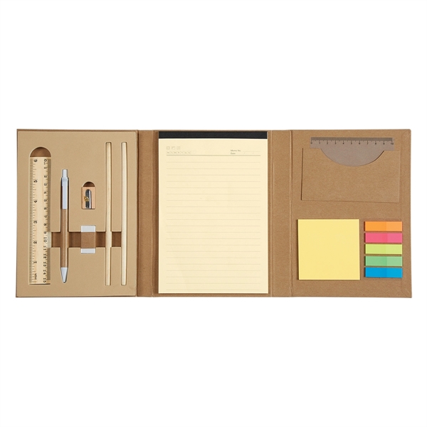 Eco-Inspired Tri-Fold Stationery Set - Eco-Inspired Tri-Fold Stationery Set - Image 5 of 5