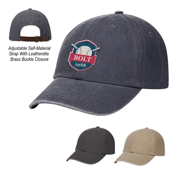 Washed Cotton Dad Cap - Washed Cotton Dad Cap - Image 0 of 9