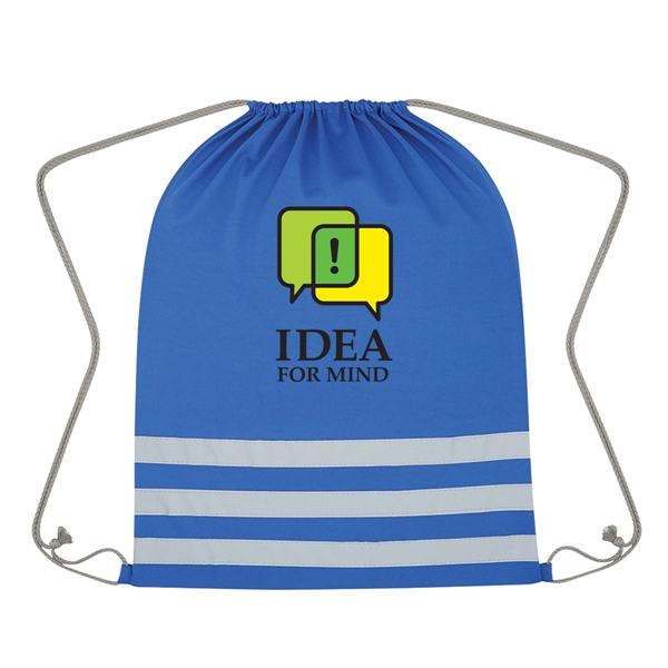 Reflective Safety Drawstring Bag - Reflective Safety Drawstring Bag - Image 5 of 13