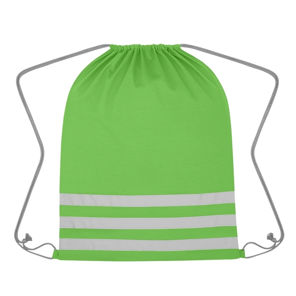 Reflective Safety Drawstring Bag - Reflective Safety Drawstring Bag - Image 10 of 13