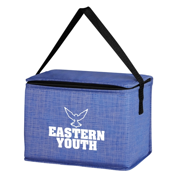 Crosshatch Non-Woven Lunch Bag - Crosshatch Non-Woven Lunch Bag - Image 1 of 20