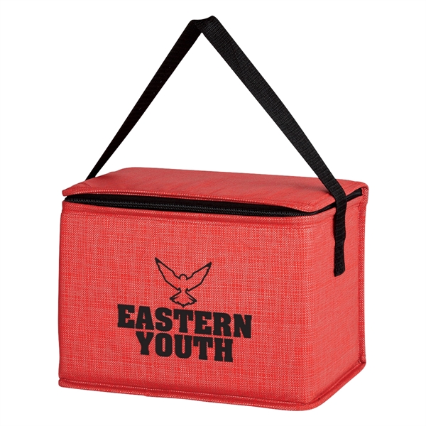 Crosshatch Non-Woven Lunch Bag - Crosshatch Non-Woven Lunch Bag - Image 5 of 20