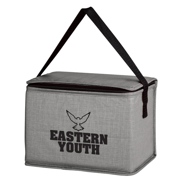 Crosshatch Non-Woven Lunch Bag - Crosshatch Non-Woven Lunch Bag - Image 6 of 20