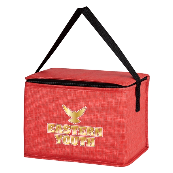 Crosshatch Non-Woven Lunch Bag - Crosshatch Non-Woven Lunch Bag - Image 11 of 20