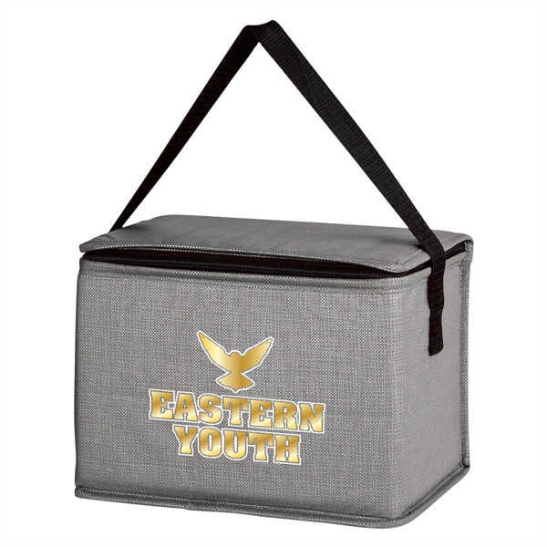 Crosshatch Non-Woven Lunch Bag - Crosshatch Non-Woven Lunch Bag - Image 12 of 20