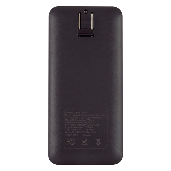 5-In-1 Wireless Power Bank - 5-In-1 Wireless Power Bank - Image 0 of 6