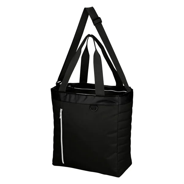Quilted Slim Line Cooler Tote Bag - Quilted Slim Line Cooler Tote Bag - Image 12 of 18