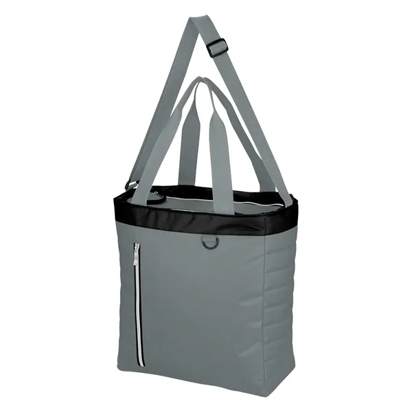 Quilted Slim Line Cooler Tote Bag - Quilted Slim Line Cooler Tote Bag - Image 14 of 18