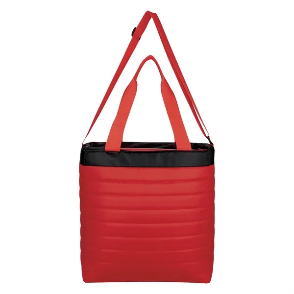 Quilted Slim Line Cooler Tote Bag - Quilted Slim Line Cooler Tote Bag - Image 17 of 18