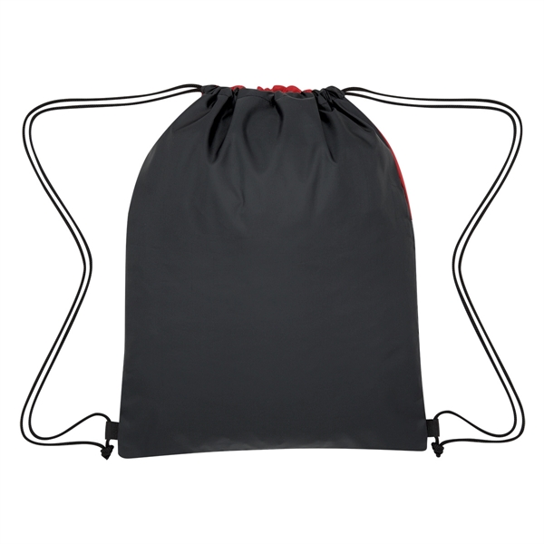 Reflective Stripe Drawstring Sports Pack - Reflective Stripe Drawstring Sports Pack - Image 4 of 10