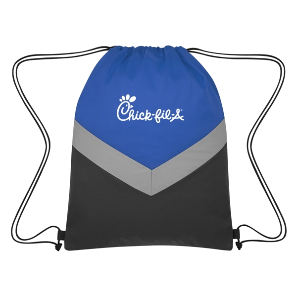 Reflective Stripe Drawstring Sports Pack - Reflective Stripe Drawstring Sports Pack - Image 10 of 10