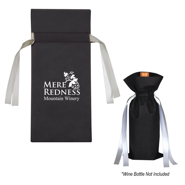 Wine Bottle Non-Woven Gift Bag - Wine Bottle Non-Woven Gift Bag - Image 3 of 13