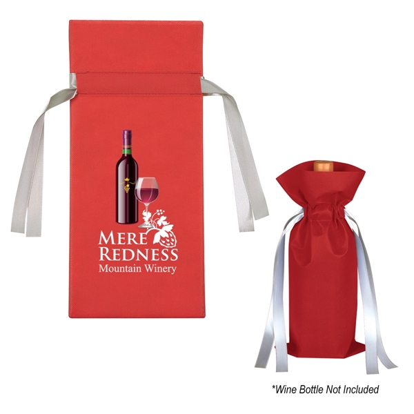 Wine Bottle Non-Woven Gift Bag - Wine Bottle Non-Woven Gift Bag - Image 12 of 13
