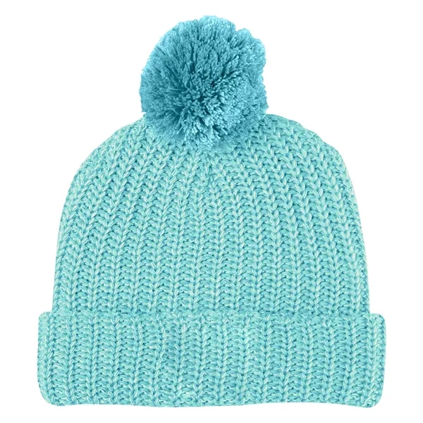 Grace Pom Beanie With Cuff - Grace Pom Beanie With Cuff - Image 7 of 27