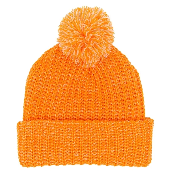 Grace Pom Beanie With Cuff - Grace Pom Beanie With Cuff - Image 10 of 27